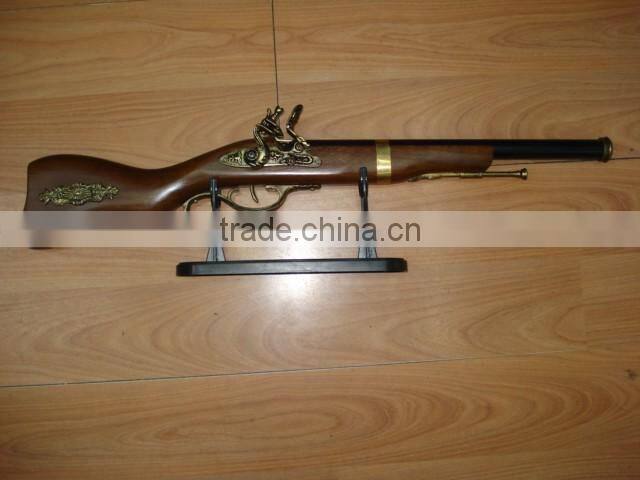 Factory direct kids toys wooden replica gun