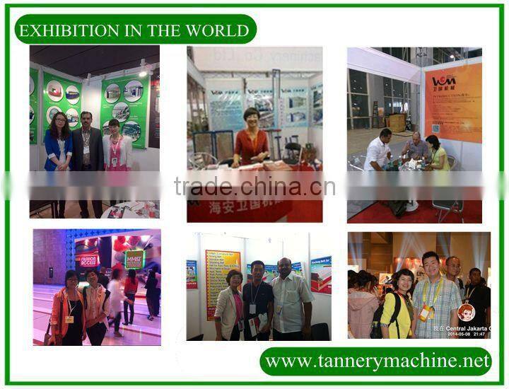 hydraulic leather fleshing machine for goat