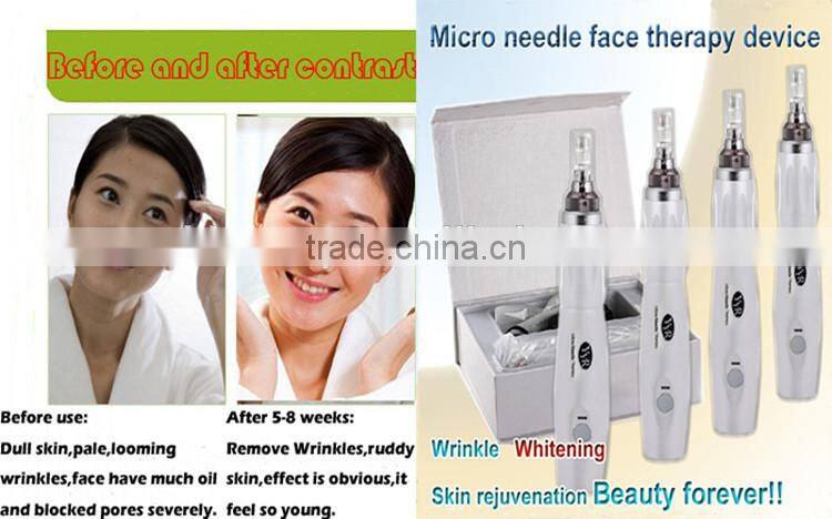 2017 White auto microneedle therapy system auto meso microneedle pen