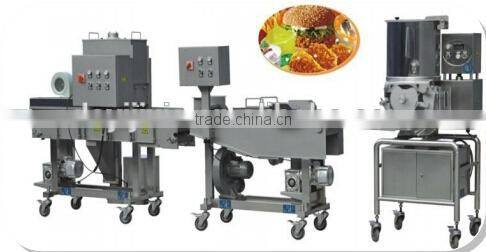 Jinan DAYI Automatic hamburger meat nuggets fillet forming machine process line
