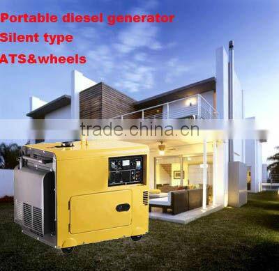 Diesel Powered Small Sized Portable Mini Ozone Generators Silent Type