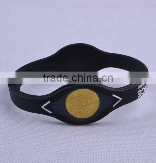 Hot sale!!! Most special promotion gift energy silicon bracelet charms fashion bracelets 2013
