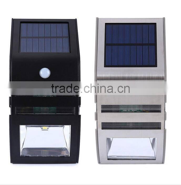 14500 Liuthium battery wall-mounted solar sensor light