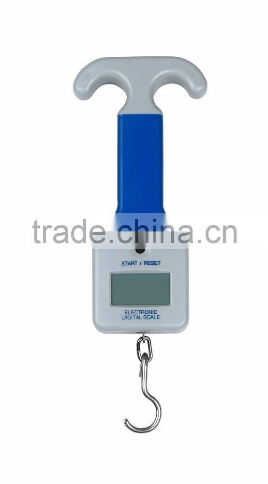 Customizable blue blacklight function digital hanging scale