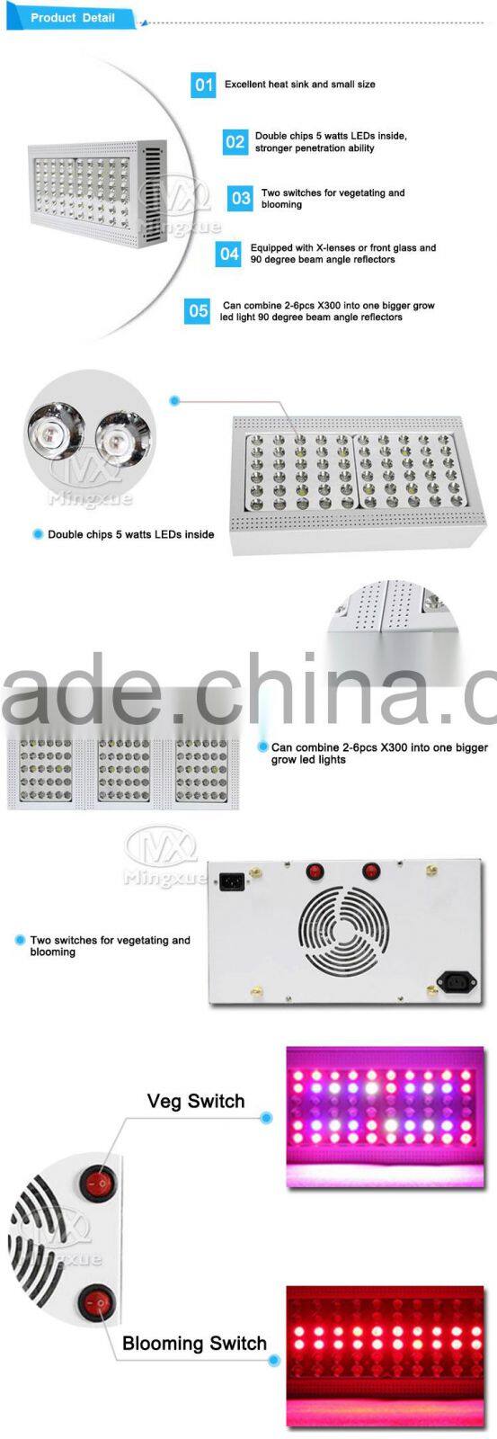 High Quality 300W Grow Light Indoor Plants