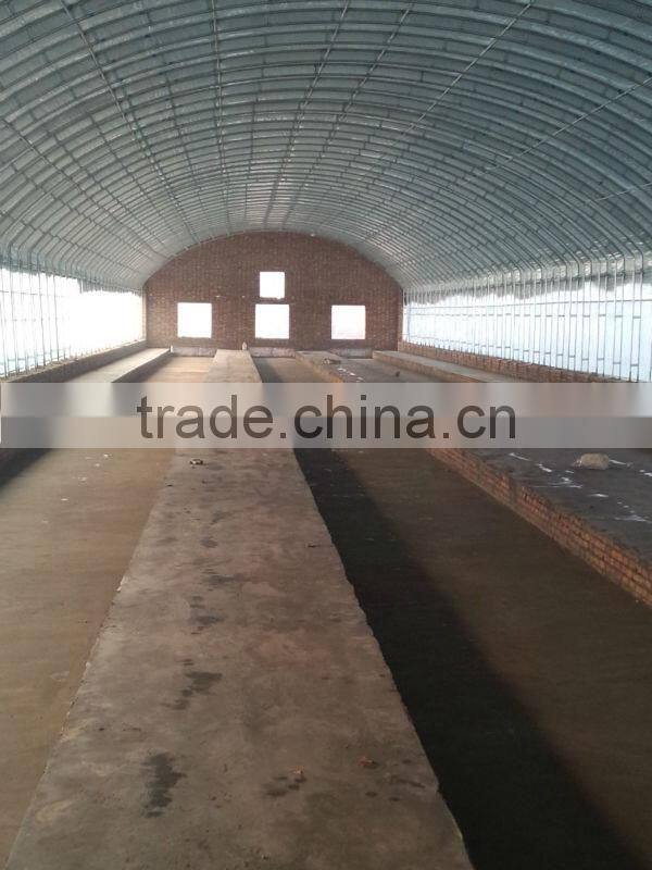 200mic, single span PE greenhouse film for Poultry cultivation