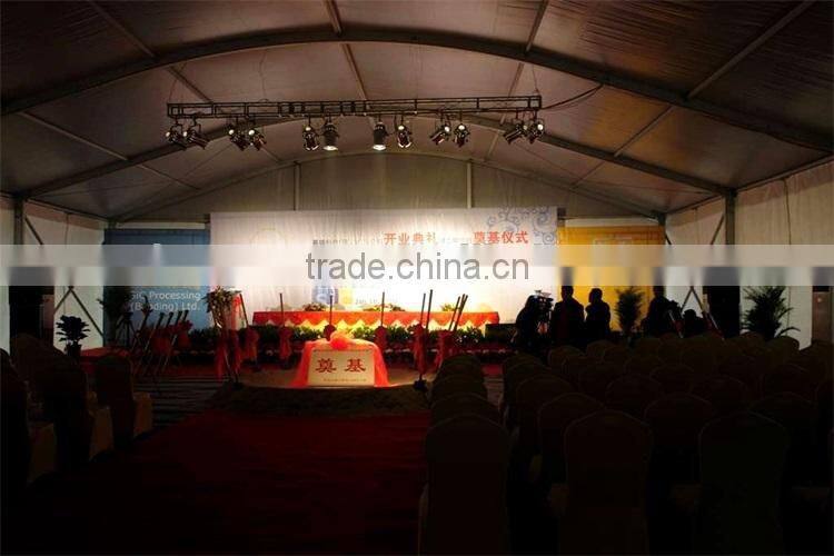 Hot sale aluminum frame large curve tent for events