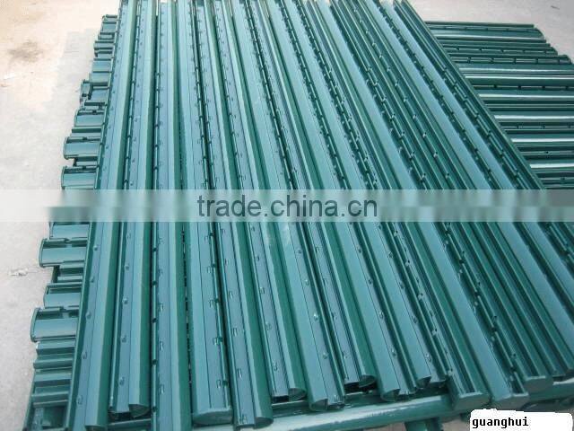 galvanized/pvc coated fence post