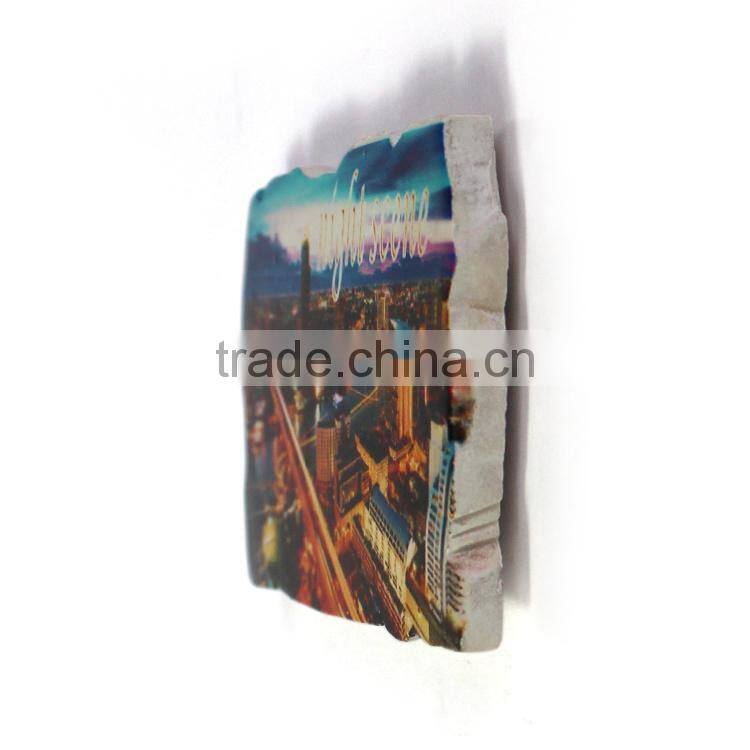 2014 polyresin photo printed magnet