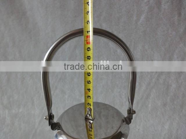 set of 3 stainless steel candle lantern