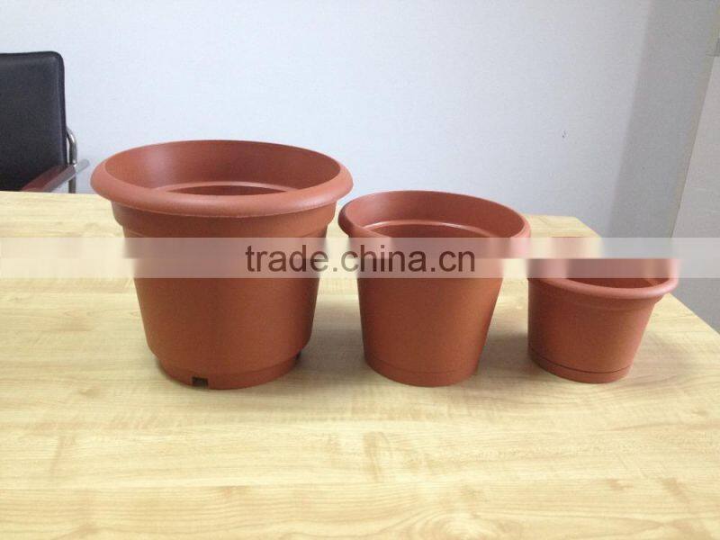 plastic flower pot outdoor flowerpot for garden