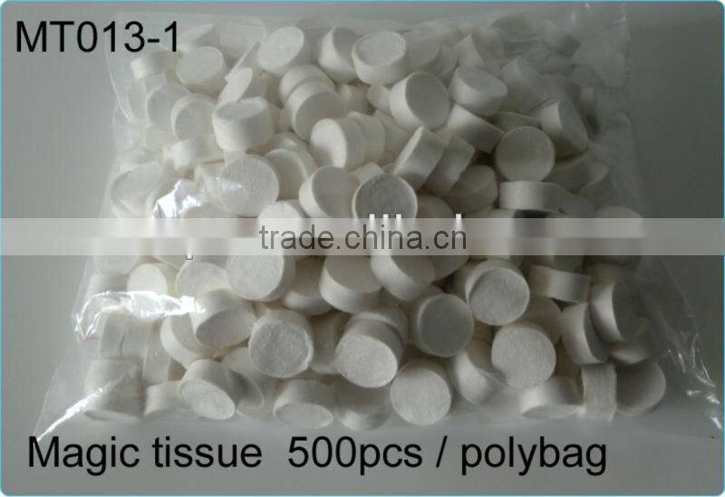 Cheap Promotional Super Magic Compressed Facial Tissue
