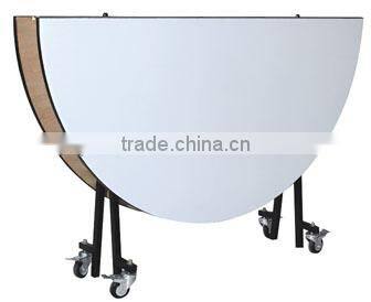 Round Banquet Table With Wheels QZ6091