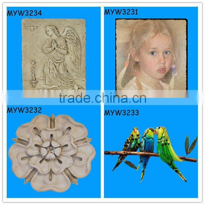 tropical Animal plaques Ceramic wall art