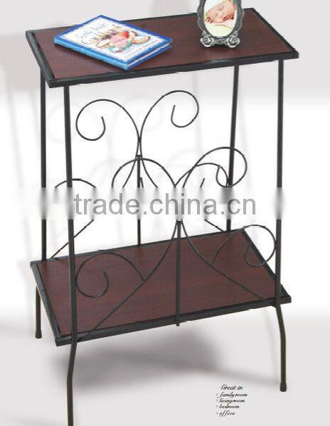 2 tier Metal Occasional Decorative magazine table or sofa side table