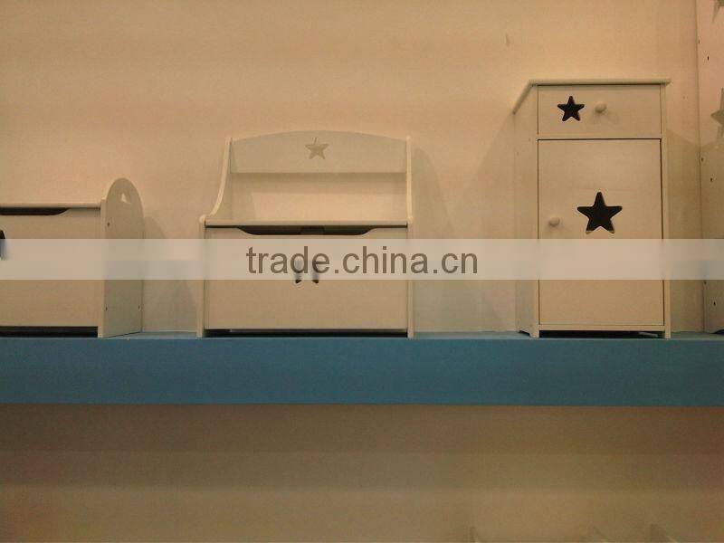 kids hollow out the stars non-toxic bedside table