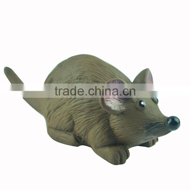 Custom lovely kids toys vinyl animal pet mouse toy model