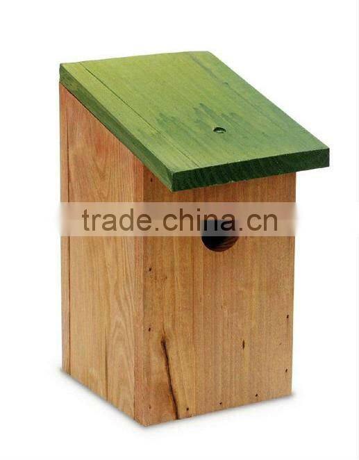 wholesale handmade painted wooden birdhouse ,wooden craft