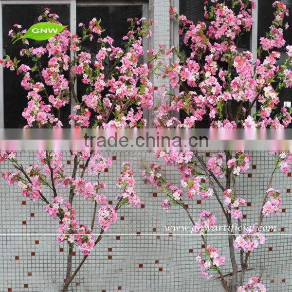 BLS020-2 GNW 4ft artificial plastic cherry tree branches for wedding decorative use