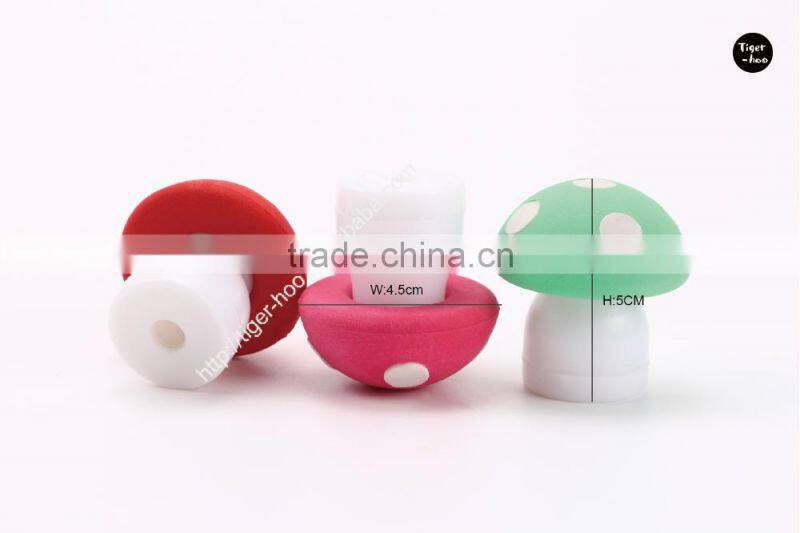 Novelty Mushroom Eraser with Sharpener, Novelty Eraser with sharpener