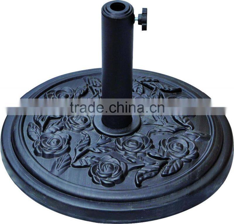 12 KGS Leisure Rose Beautiful Round Cement Plastic Stand PC-R3-12