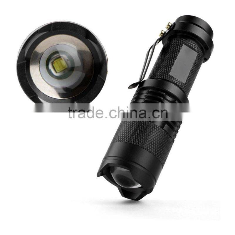 2016 Aircraft Aluminum 18650 LED 3 mode Tactical Military Grade Flashlight