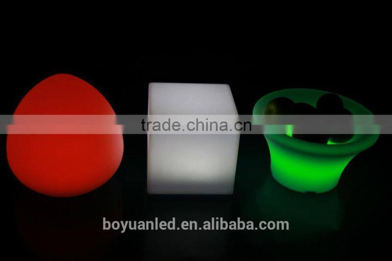 Children bar stools wholesale disco pary chair led cubic tank