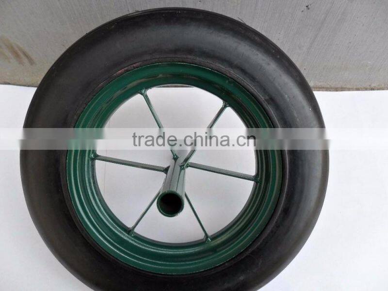 Solid rubber wheel size 15*3 solid wheel