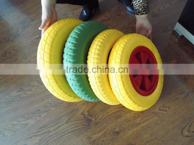 PU wheel 3.00-8 pu foam wheel 3.00-8
