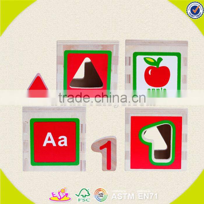 wholesale educational folding sorting box,Hot selling folding sorting box,top quality folding blocks cup stack toy W13D061