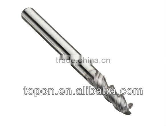 Corner Radius Carbide End Mills for alumium and non-ferrous metal