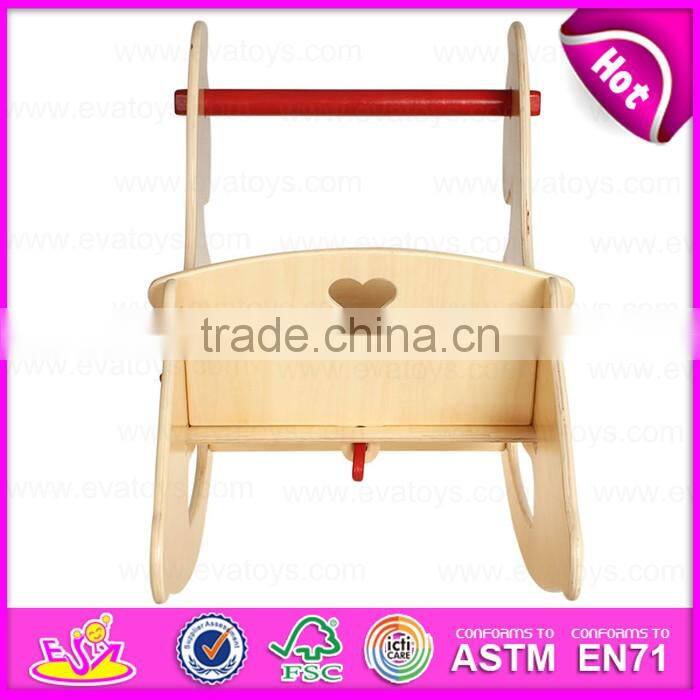 2016 brand new wood rocking horse, lovely wooden rocking horse, kids' rocking horse W16D082B