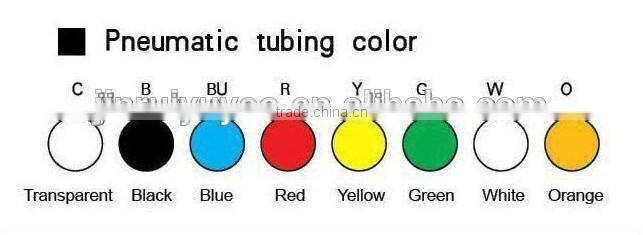 EVA coil hose 6mm*4mm for industry element 100meters/roll blue