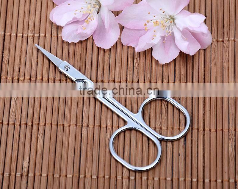 BYU07 Multi-use eyebrow shaping stainless steel women makeup scissor beauty tool
