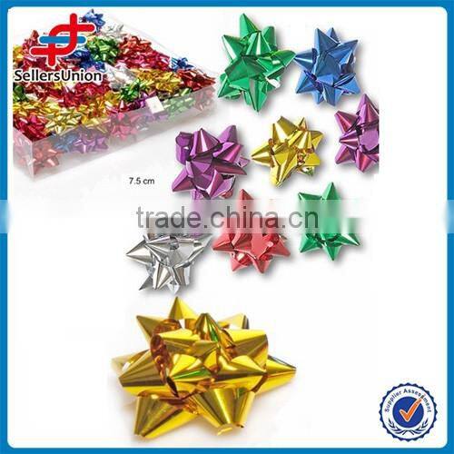 7.5cm decoration plastic flower for Christmas
