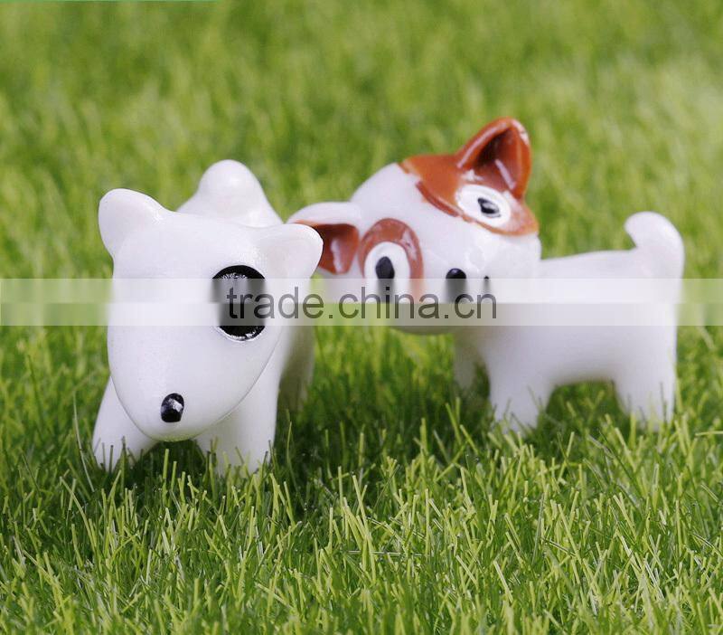 Mini CUTE fashional Resin decoration, Mini resin cartoon dog Micro landscape furnishing articles