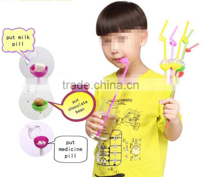 The Newest Technology Concept Drinking Straw