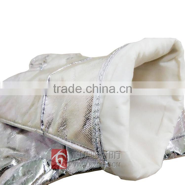Direct Manufacturer 100% Aluminized Fabrics heat resistant gloves