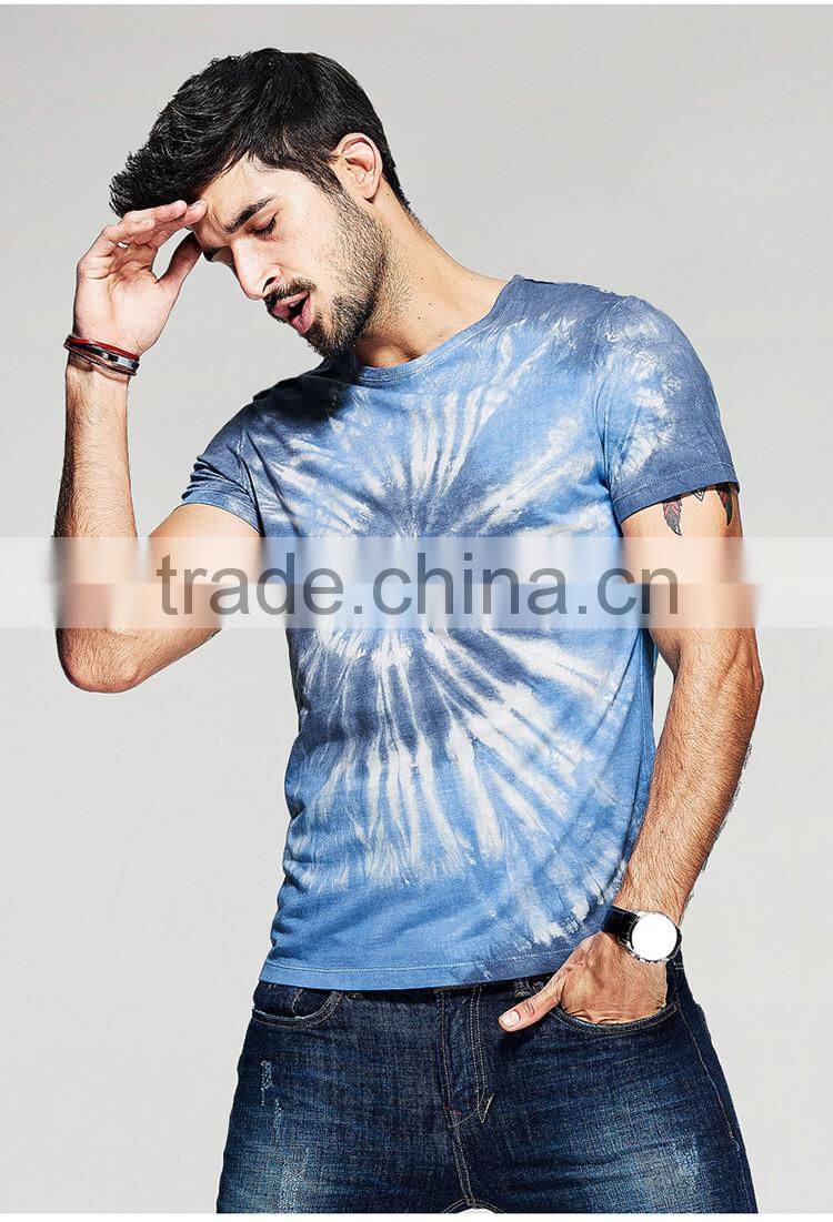Men Tie Dye T-shirt ,cotton T-shirt, summer shirt,customized