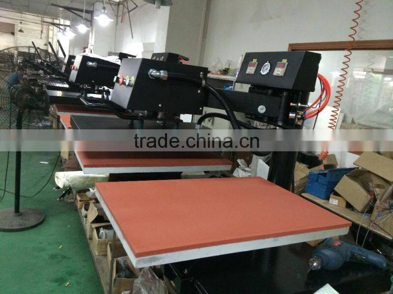 Dual twin pnuematic heat press machine manufacturer distributor