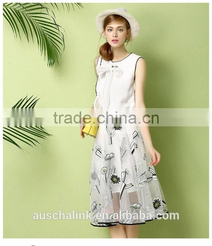 new arrival elegant chiffon elastic waist long skirt fashion pattern