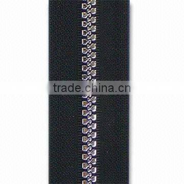 5# Plastic Zipper Silver Teeth Long Chain Zipper