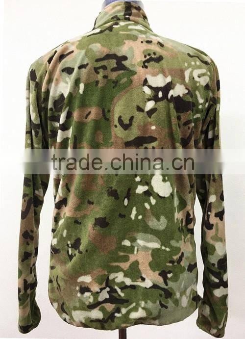 2017 Spring half zip polar fleece Sweatshirts