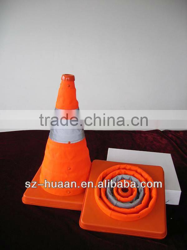 PVC reflective traffic barrier road cones