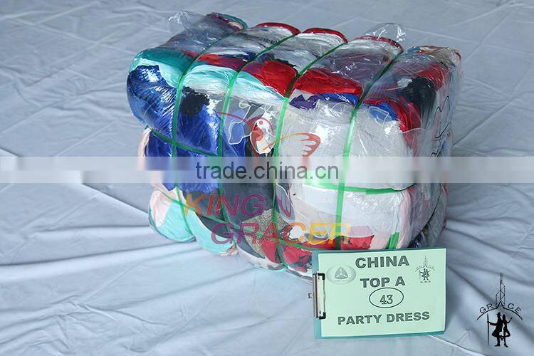 Wholesale used clothing Used Party Dress sale used clothes