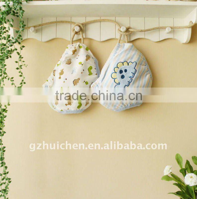100% cotton baby clothes ,baby training pants set