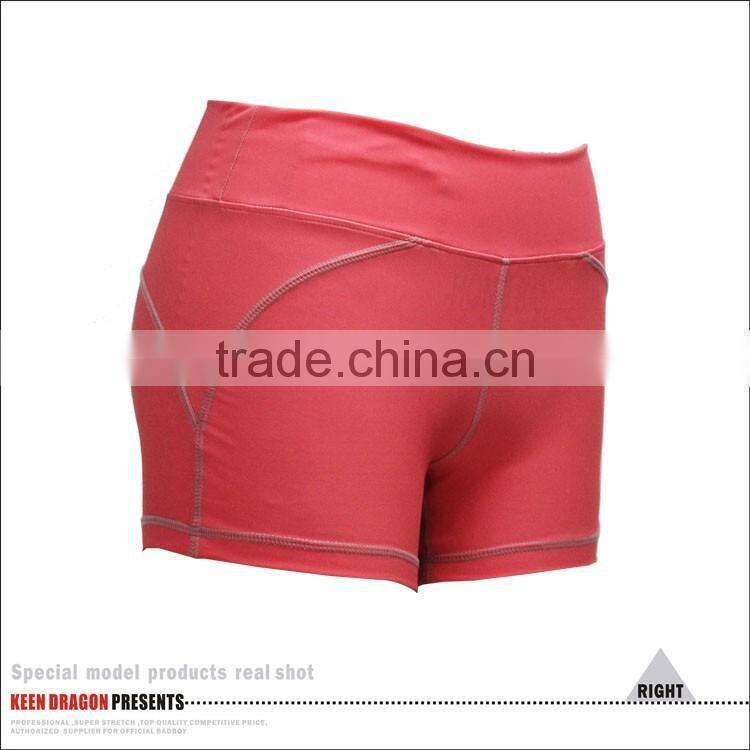 Wholesale Womens Sports Wear Fitness Tights Fashion Compression Yoga Shorts