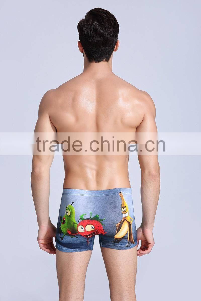 MGOO Hot Sale Cheap Price Custom Elastic Waistband Underwear 95 Cotton 5 Spandex 180g Boxer