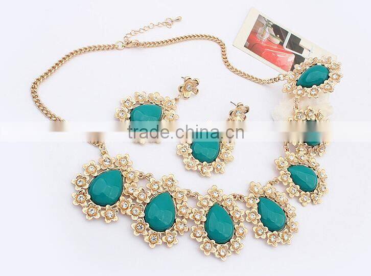 F20019N fashion jewwlry Necklace earing necknace fashion necklace