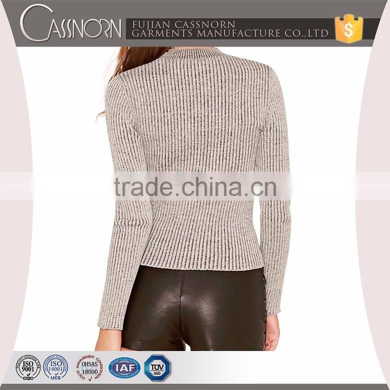 custom fashion women knitted sweaters